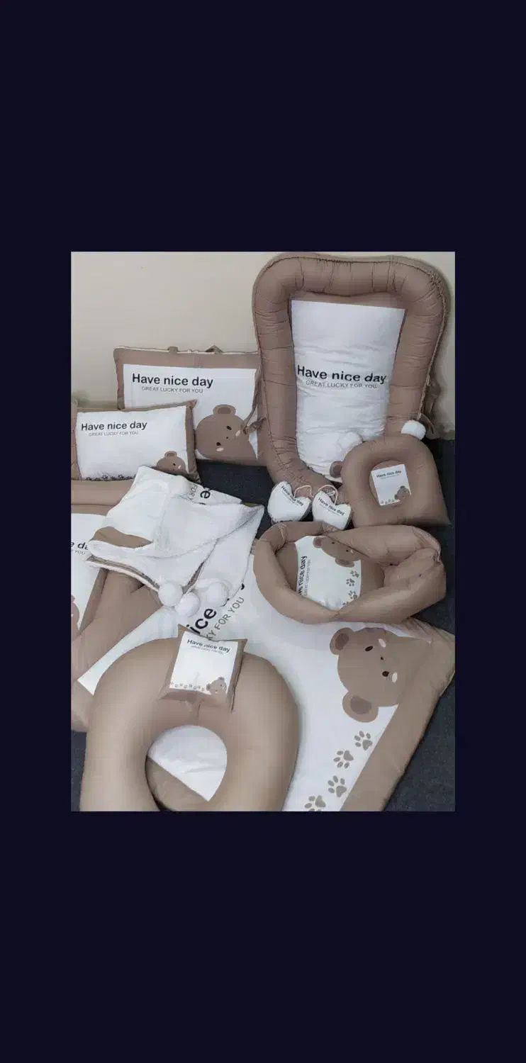 سرویس خواب نوزاد آماده فروش.... نو وتازه دوخته شده|اسباب و اثاث بچه|تفت, |دیوار