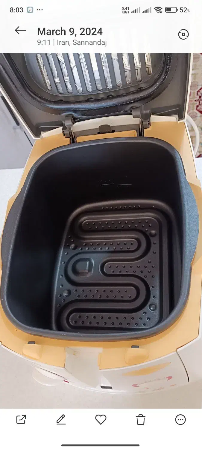 سرخ کن تفال آلمانی اصل|اجاق گاز و لوازم برقی پختوپز|سنندج, |دیوار