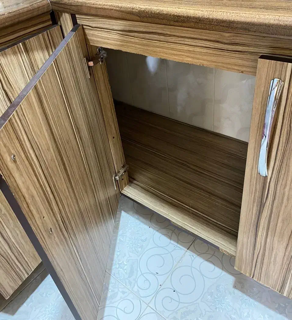 کابینت آشپزخانه ام دی اف چوبی|مصالح و تجهیزات ساختمان|رشت, استادسرا|دیوار