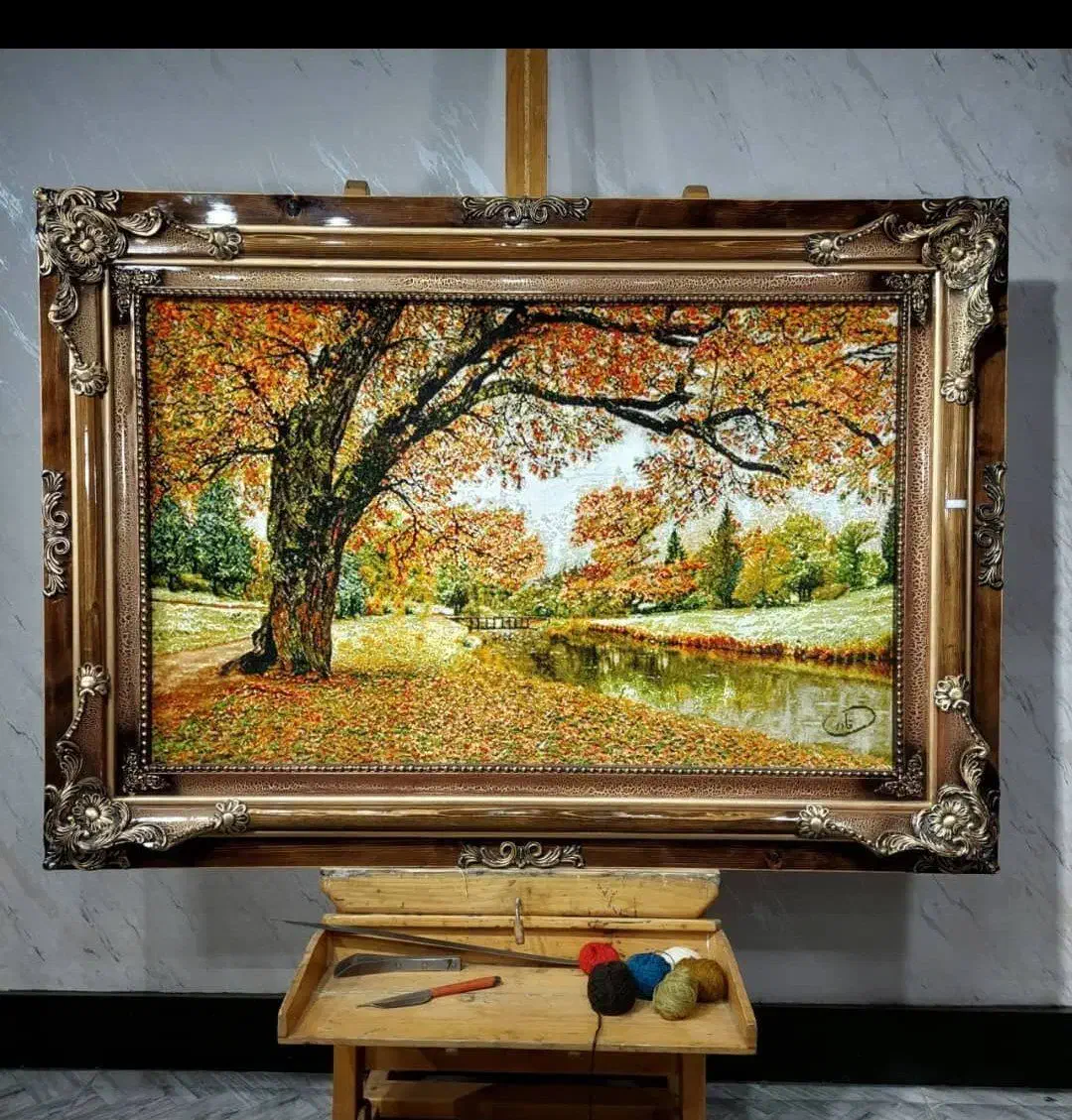 تابلو فرش|تابلو فرش|کرمانشاه, |دیوار