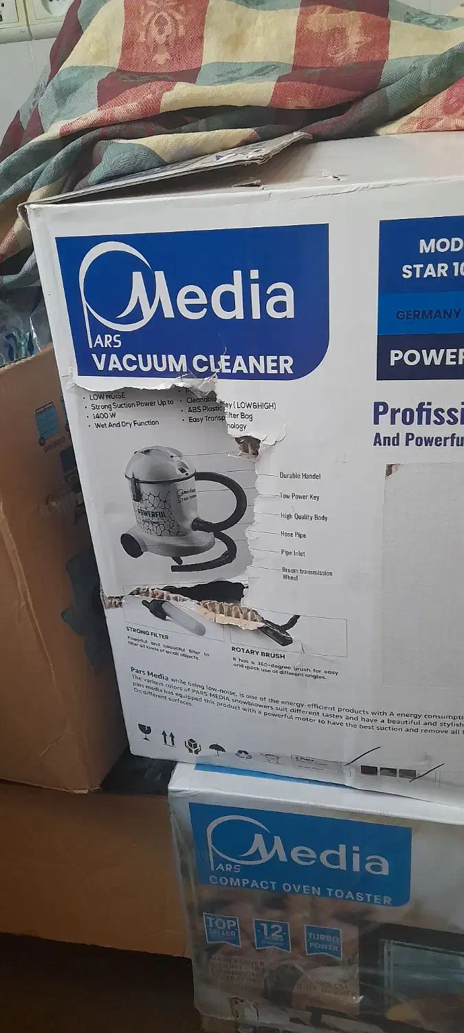 جاروبرقی گاز صفحه ای و تستر نو باهم۱۲میلون|سایر لوازم برقی|لنجان, |دیوار