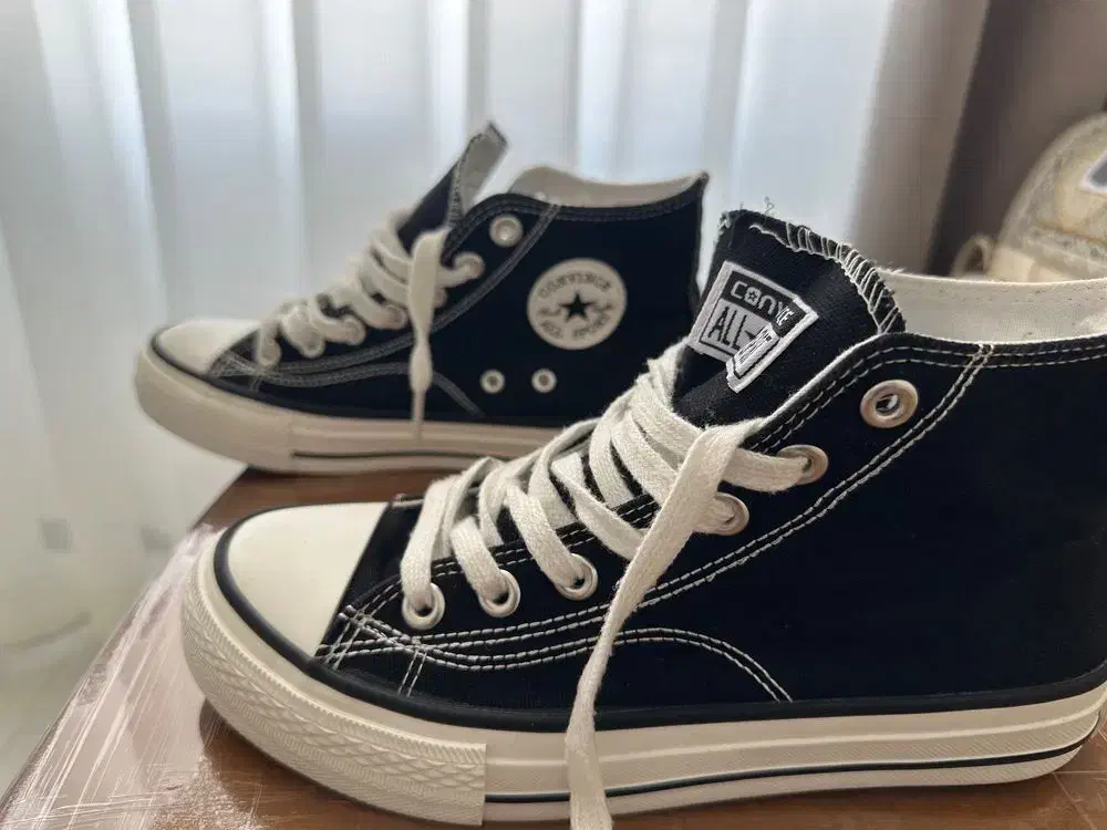 کتونی دخترانه آل استار جنس چینی بابهترین کیفیت|کیف، کفش، کمربند|اراک, |دیوار