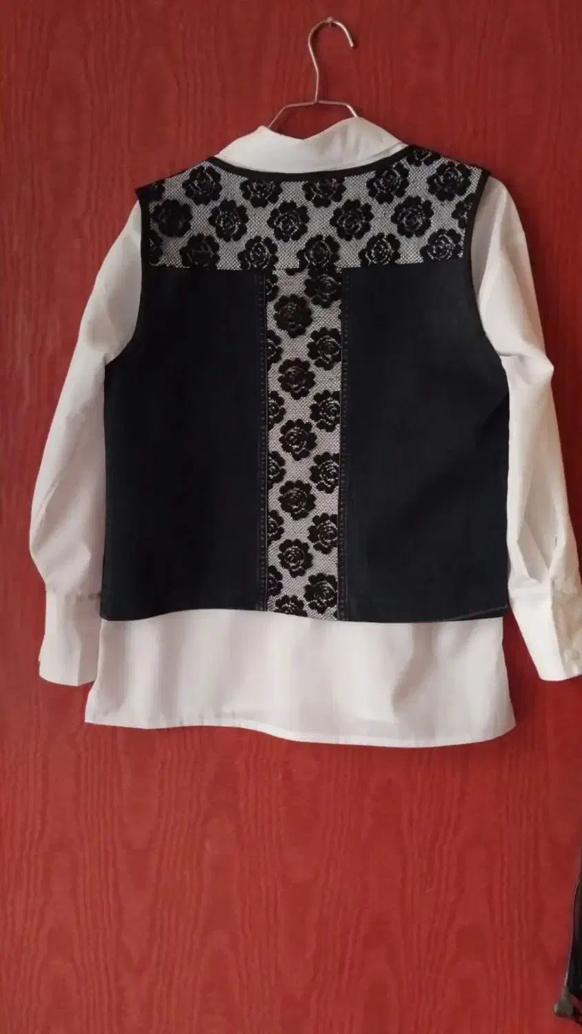 جلیقه زنانه جین تور مشکی کد ۹۶|لباس|تهران, نیلوفر|دیوار