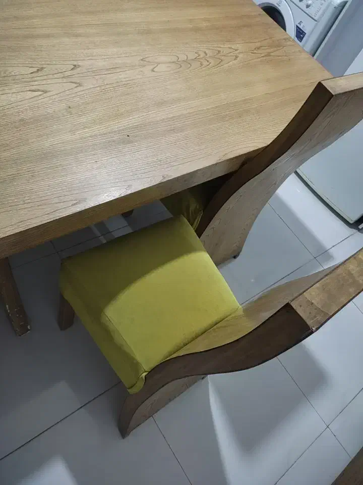 ناهار خوری چوب 6 نفره 7 تومن|میز و صندلی غذاخوری|شیروان (خراسان), |دیوار