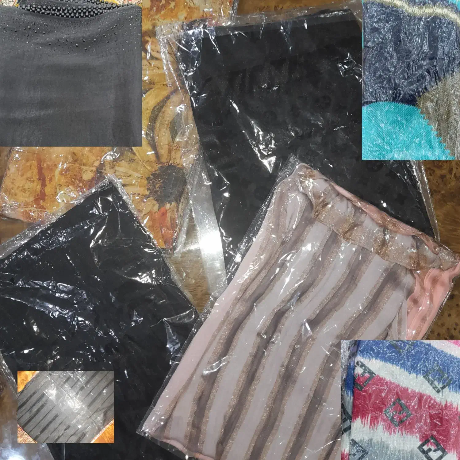 تعدادی شال نو|لباس|شیراز, نصر|دیوار