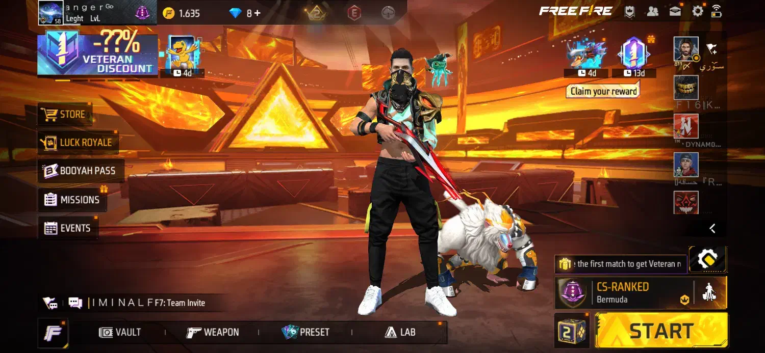 اکانت فیری فایر|کنسول، بازی ویدئویی و آنلاین|اهواز, فرهنگ شهر|دیوار