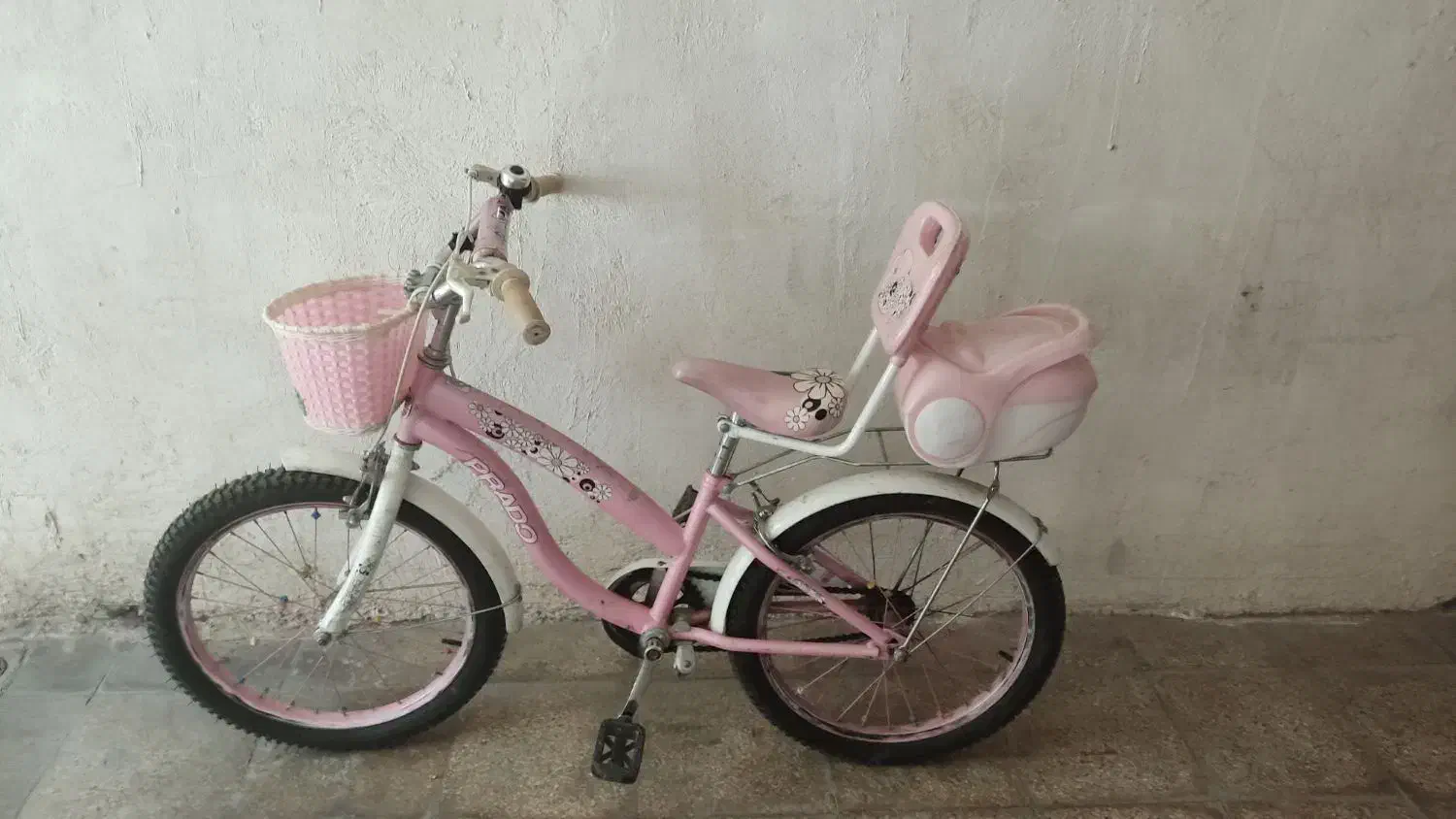 دوچرخه سایز 20  دخترانه|دوچرخه، اسکیت، اسکوتر|پرند, فاز ۵|دیوار