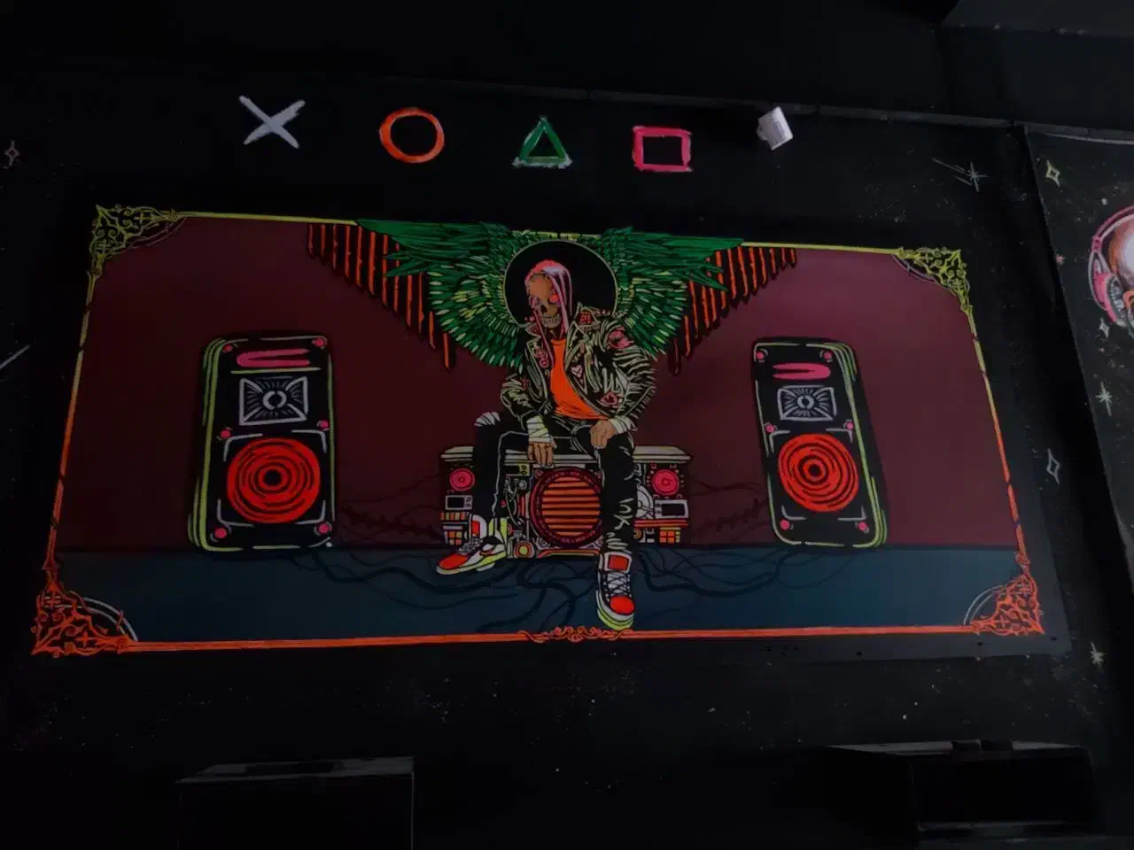 تابلو فلورسنت بلک لایت|تابلو، نقاشی، عکس|مشهد, چهارچشمه|دیوار