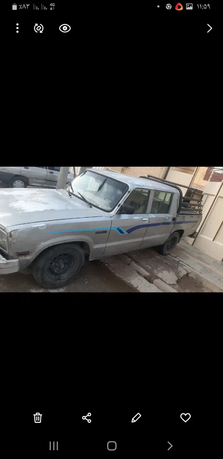 فروش مزدا دوکابین ۲۰۰۰|خودرو سواری و وانت|فلاورجان, |دیوار