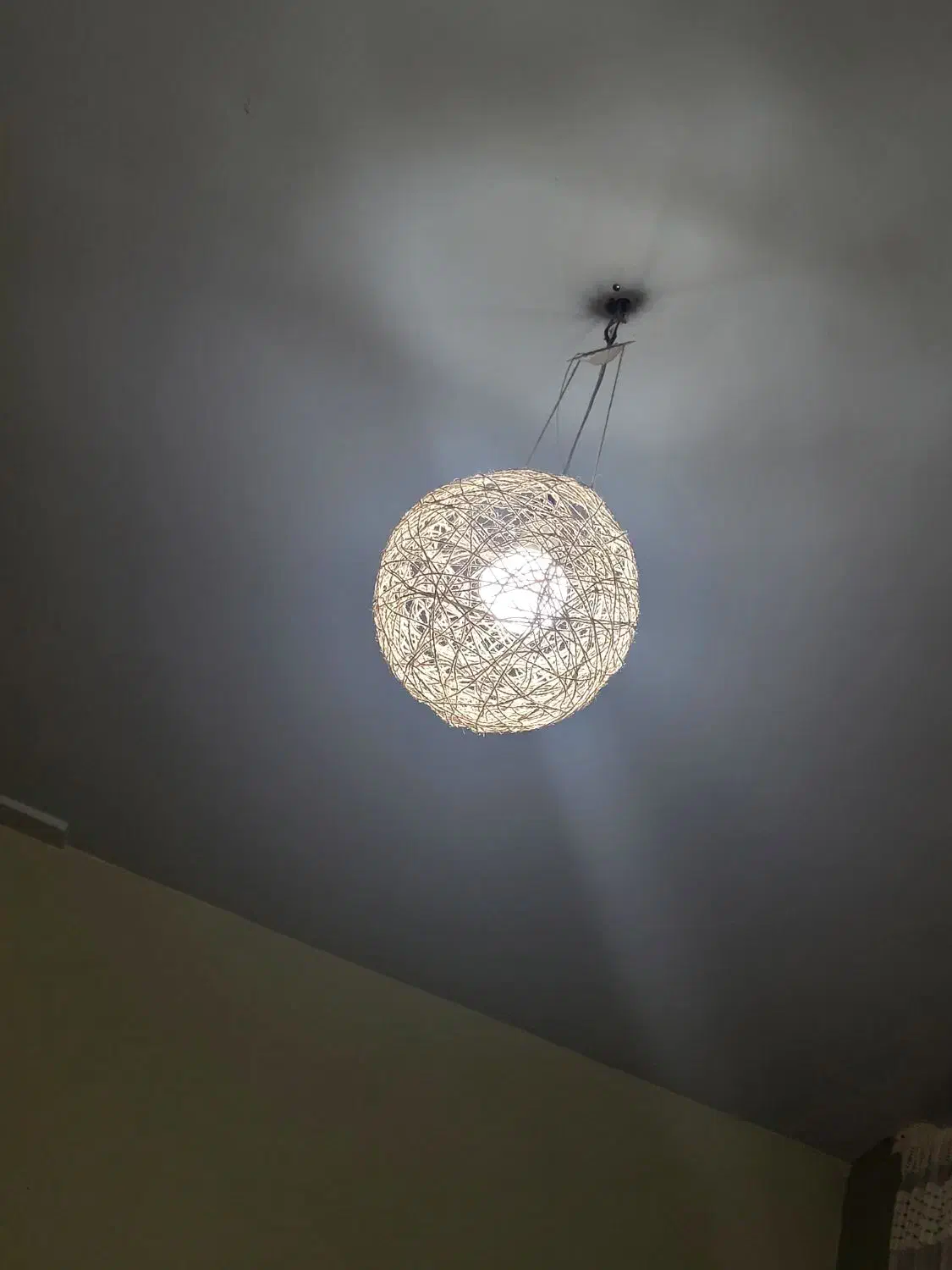 لوستر کنفی آویز کنفی|لوستر و چراغ آویز|مشهد, سرافرازان|دیوار