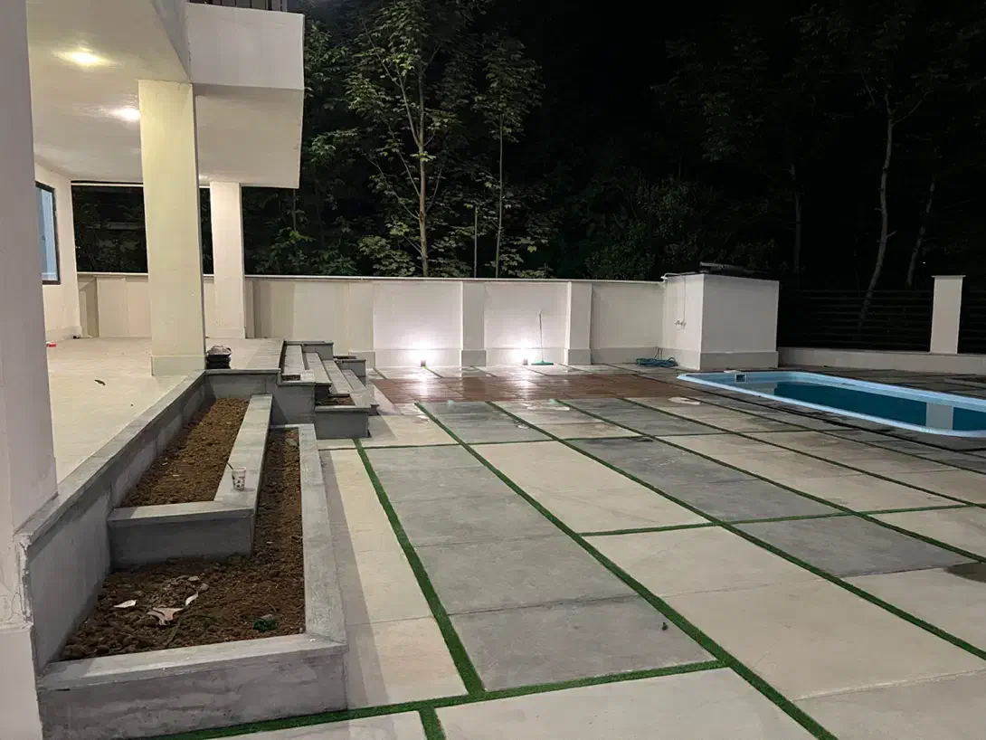 طراحی و اجرای فضای سبز و محوطه سازی ویلا|خدمات پیشه و مهارت|رشت, حومه رشت|دیوار