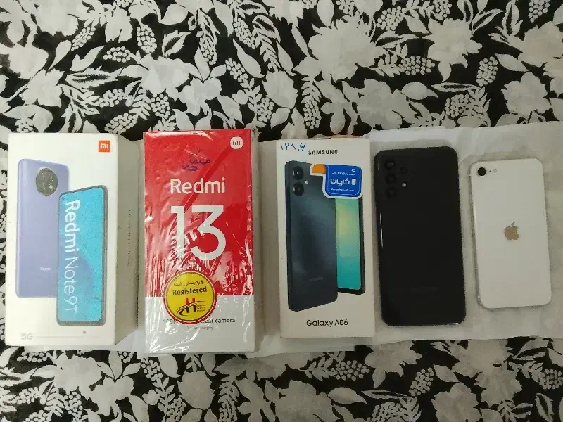 فروش (5) موبایل بروز ولی خاموش  با جعبه و لوازم|موبایل|تهران, خاوران|دیوار