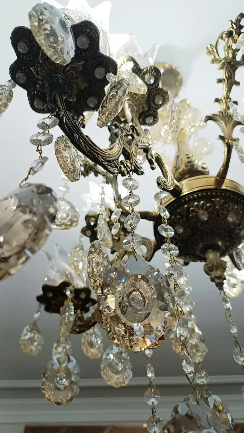 دو عدد لوستر برنز|لوستر و چراغ آویز|شهریار, شهرک امیریه|دیوار