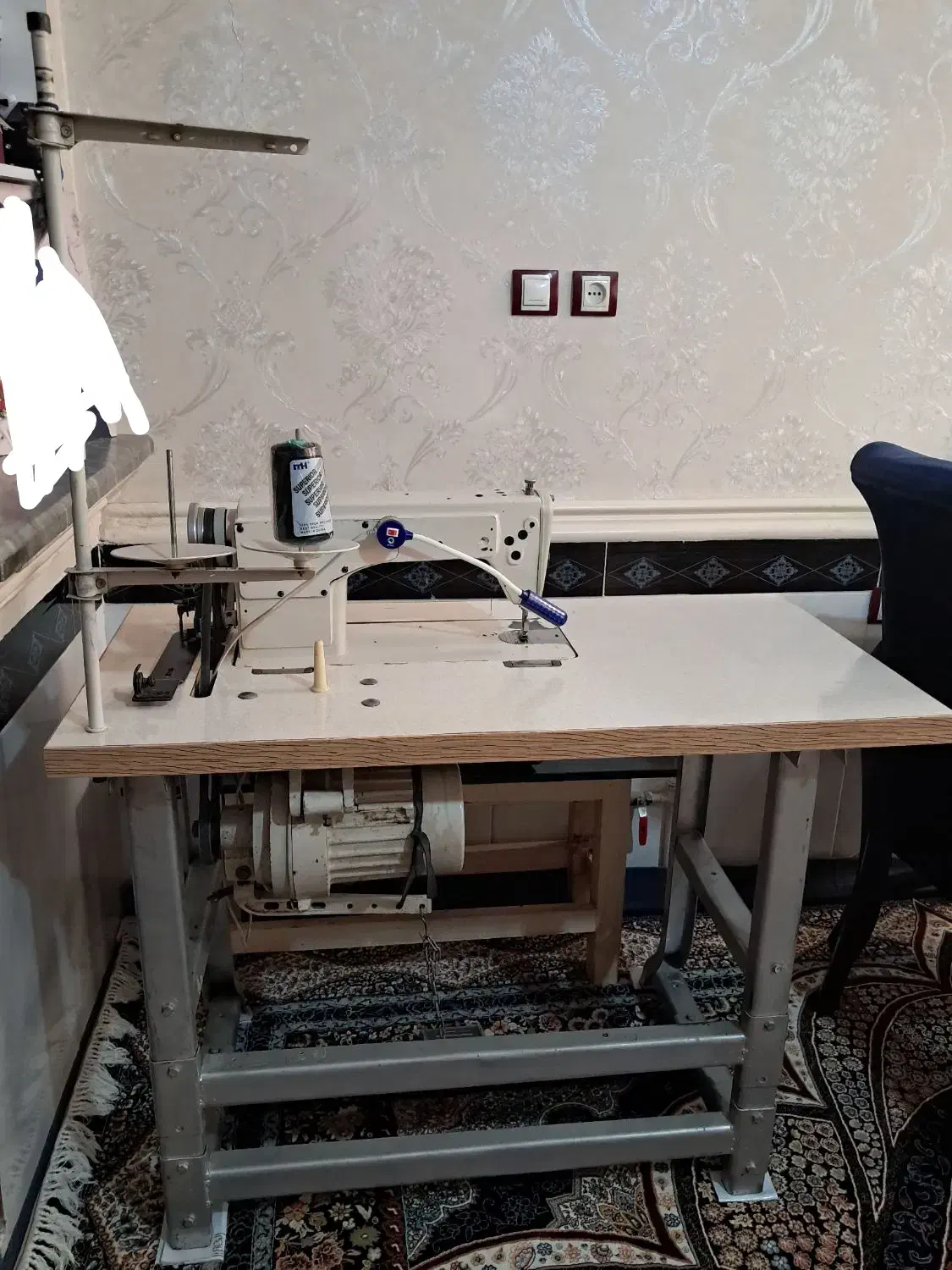 چرخ خیاطی صنعتی راسته دوز GEMSY|چرخ خیاطی و ریسندگی|بهارستان, |دیوار