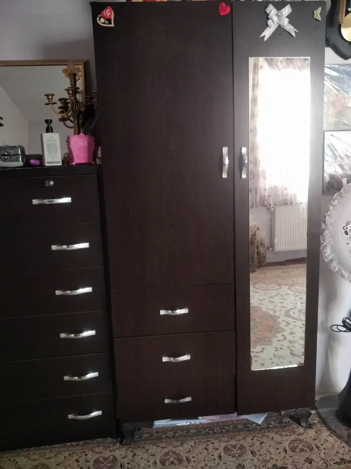 کمد ودراور۷کشو|جاکفشی، کمد، دراور|ابهر, |دیوار