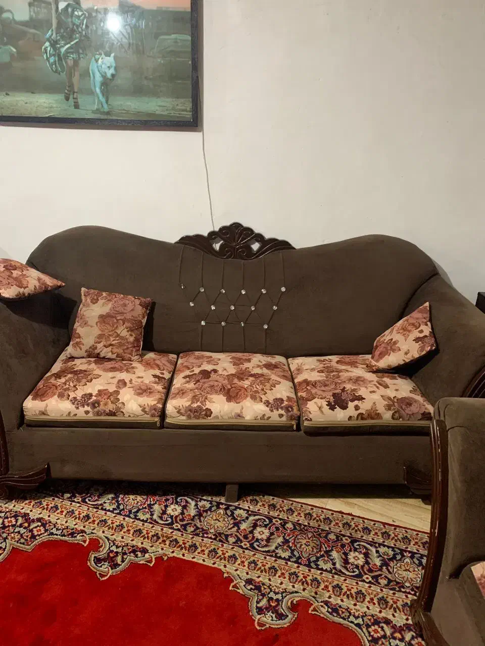 مبل هفت نفره سالم|مبلمان خانگی و میز عسلی|فومن, |دیوار