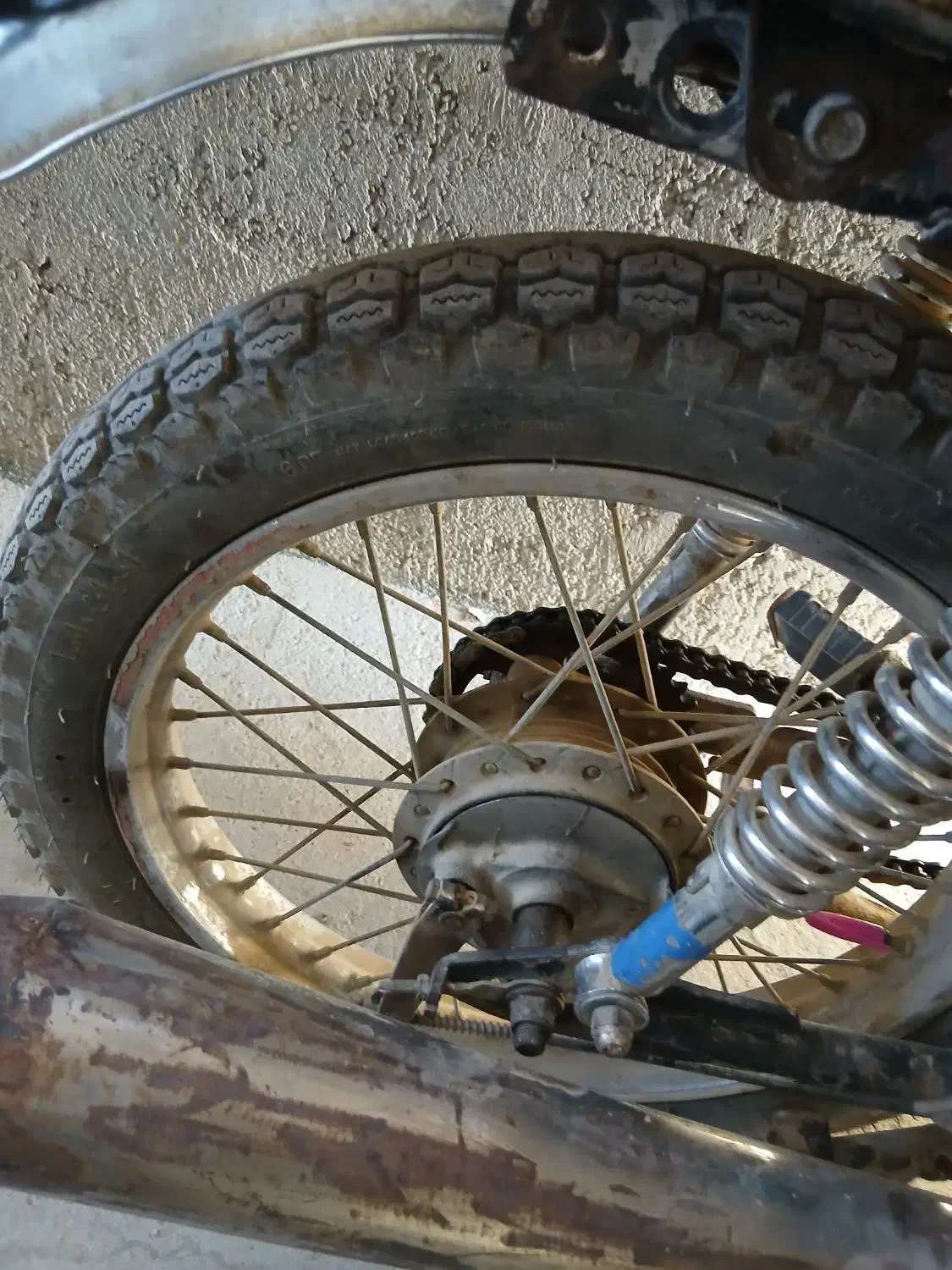 موتور 125 مزایده|موتورسیکلت|بجنورد, |دیوار