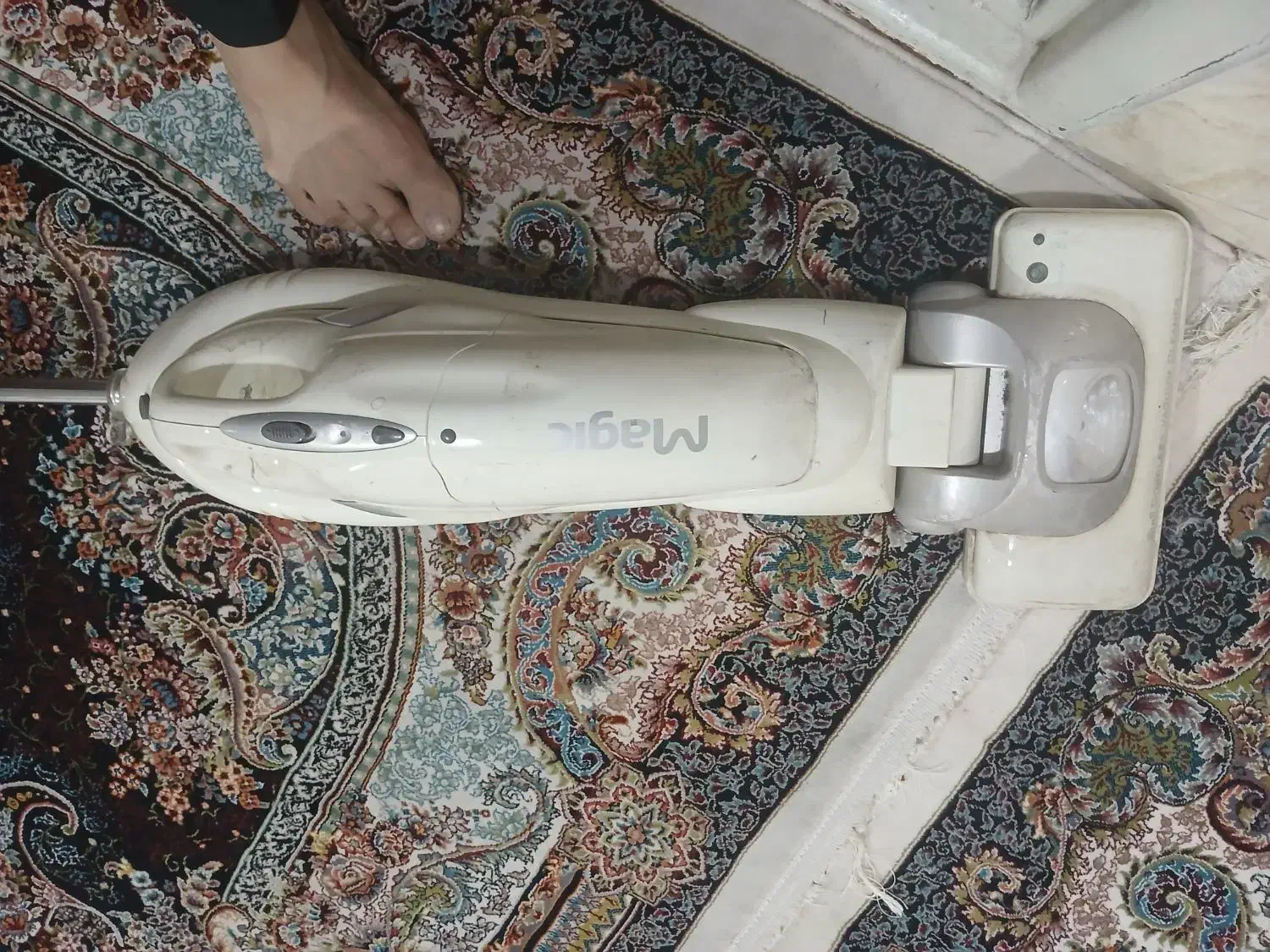 جاروشارژی ایستاده مدل ایستاده وعصایی اصل کره|جاروبرقی، جارو شارژی، بخارشو|پیشوا, |دیوار