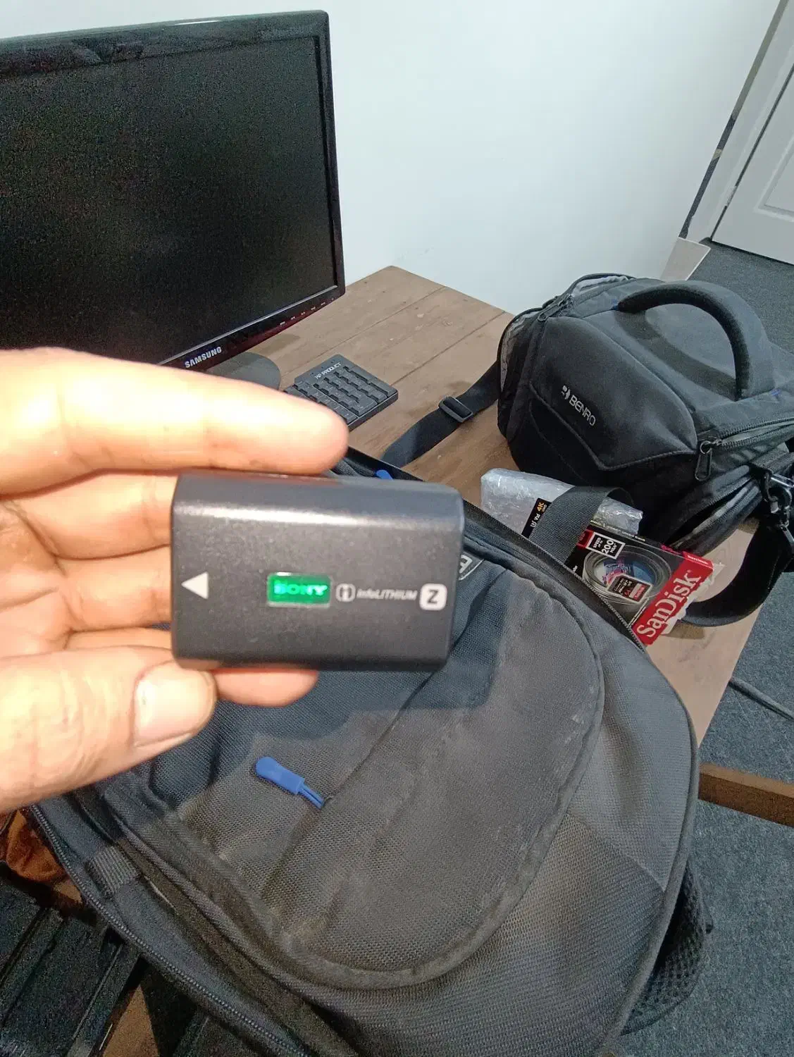 باطری دوربین سونی اصلی|دوربین عکاسی و فیلم‌برداری|کرج, حصارک پایین|دیوار