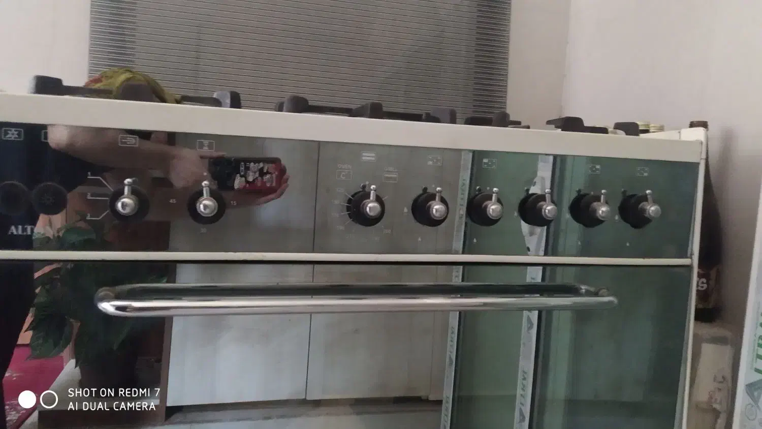 گاز فر دار آلتون پنج شعله|اجاق گاز و لوازم برقی پختوپز|شیراز, شهرک فجر|دیوار