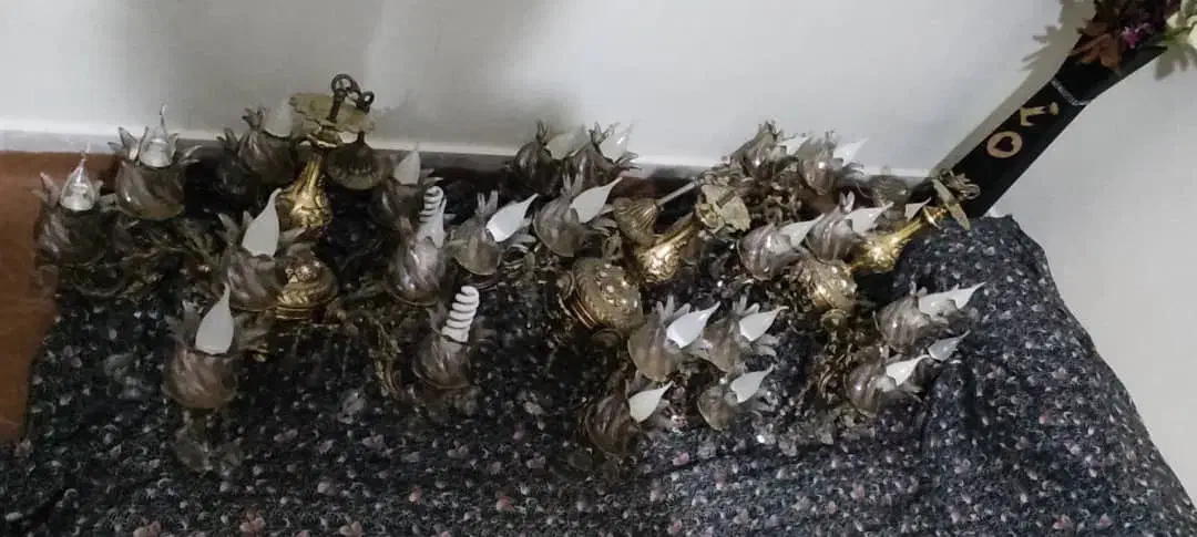 لوستر برنز|لوستر و چراغ آویز|کرج, شهرک ظفر|دیوار