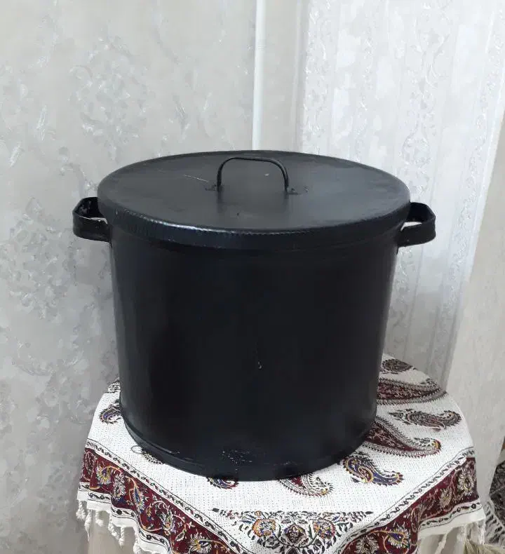 نیم بشکه گالوانیزه درب دار|ظروف نگهدارنده، پلاستیکی، یک‌بارمصرف|تهران, امام زاده عبدالله|دیوار
