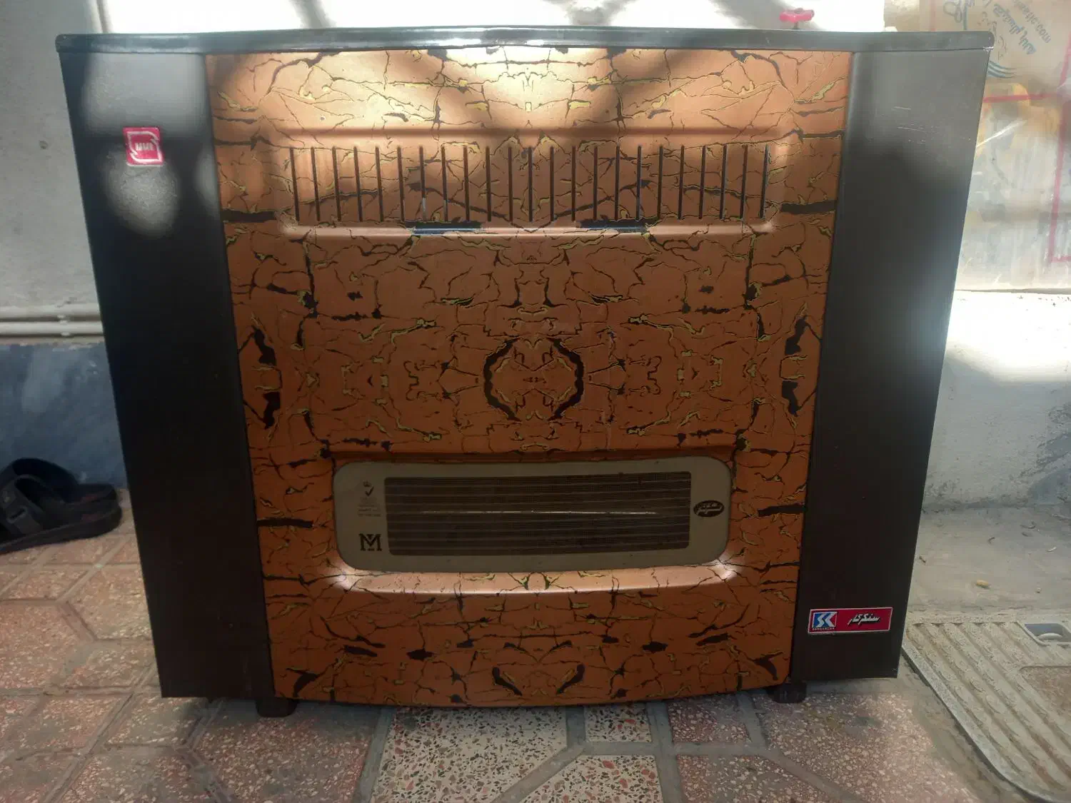 بخاری گازسوز سنگرکار درحدنو|بخاری، هیتر، شومینه|محمدشهر, کوی بهار|دیوار