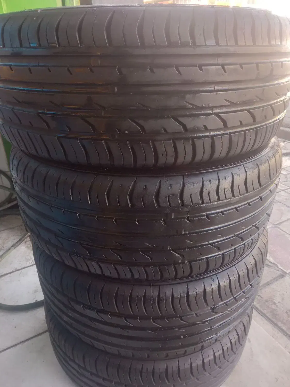 لاستیک کارکرده سایز ۱۶ ، ۵۰ ، ۲۰۵|قطعات یدکی و لوازم جانبی|شیراز, لاله|دیوار