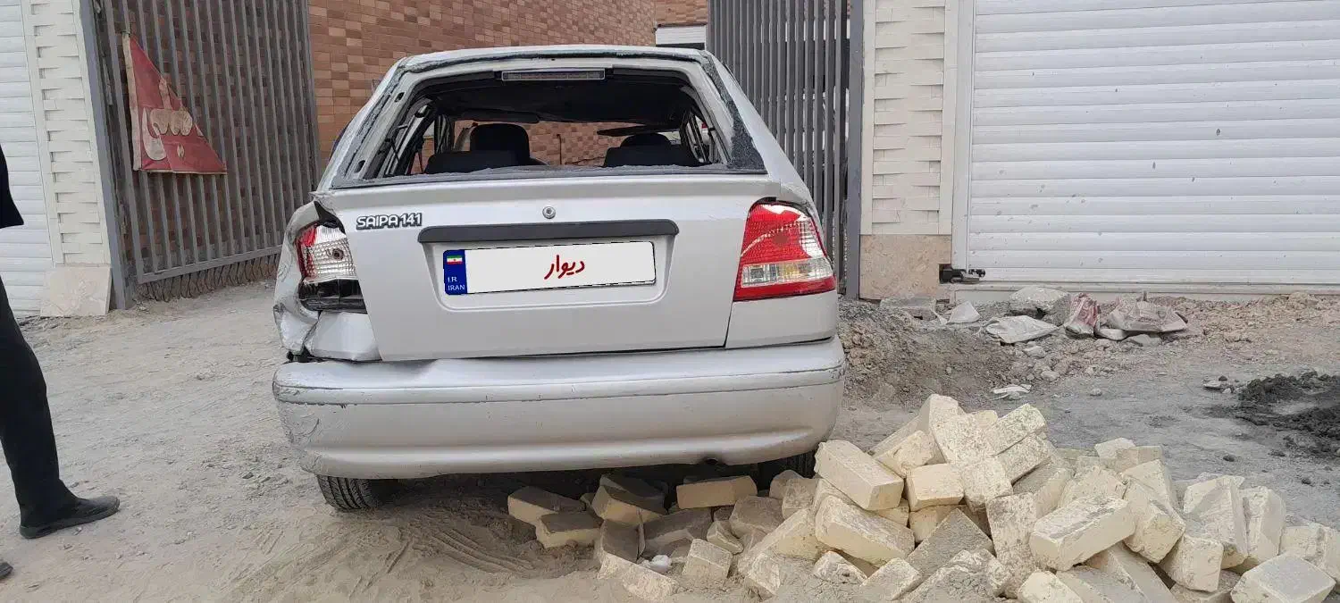 پراید تصادفی|خودرو سواری و وانت|فولادشهر, سایت صنعتی کاوه|دیوار