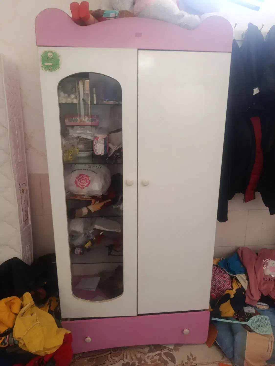 کمد بچه در حد نو|اسباب و اثاث بچه|بهبهان, |دیوار