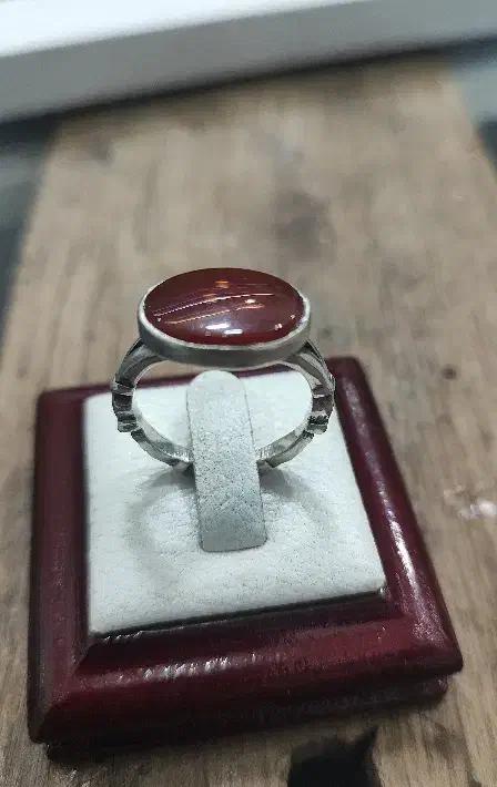 انگشتر شجر و عقیق|زیورآلات و اکسسوری|سیرجان, |دیوار