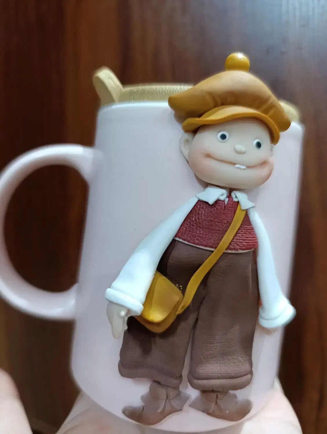 ماگ عروسکی درب دار با قاشق نو|صنایع دستی و سایر لوازم تزئینی|تهران, توحید|دیوار