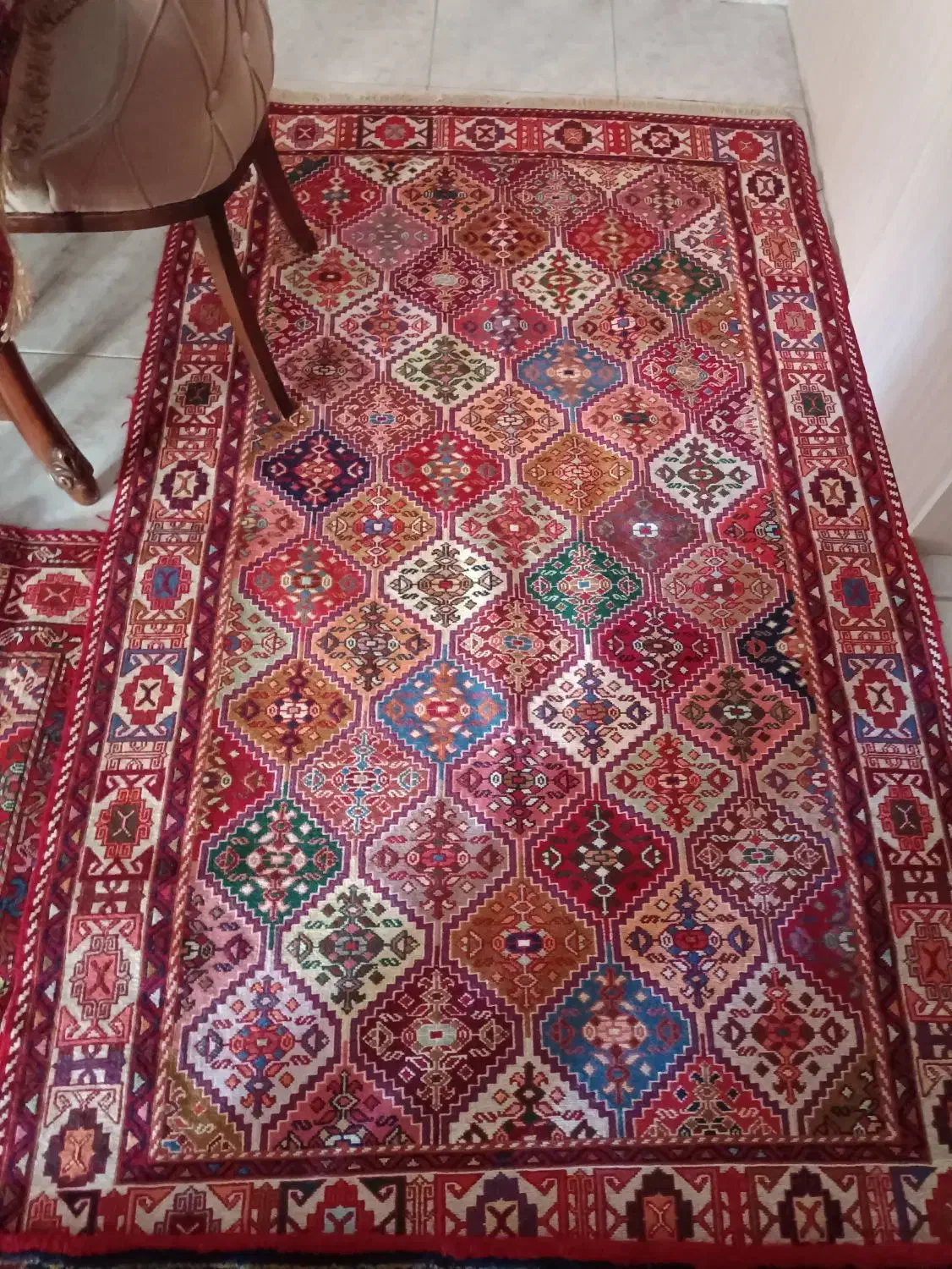 ورنی نماد هنر آذربایجان|گلیم، جاجیم، گبه|تبریز, |دیوار