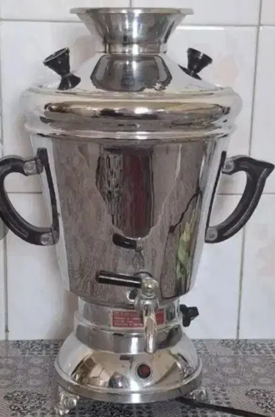 سماور برقی|سماور، چای‌ساز، قهوه‌ساز|سمنان, |دیوار