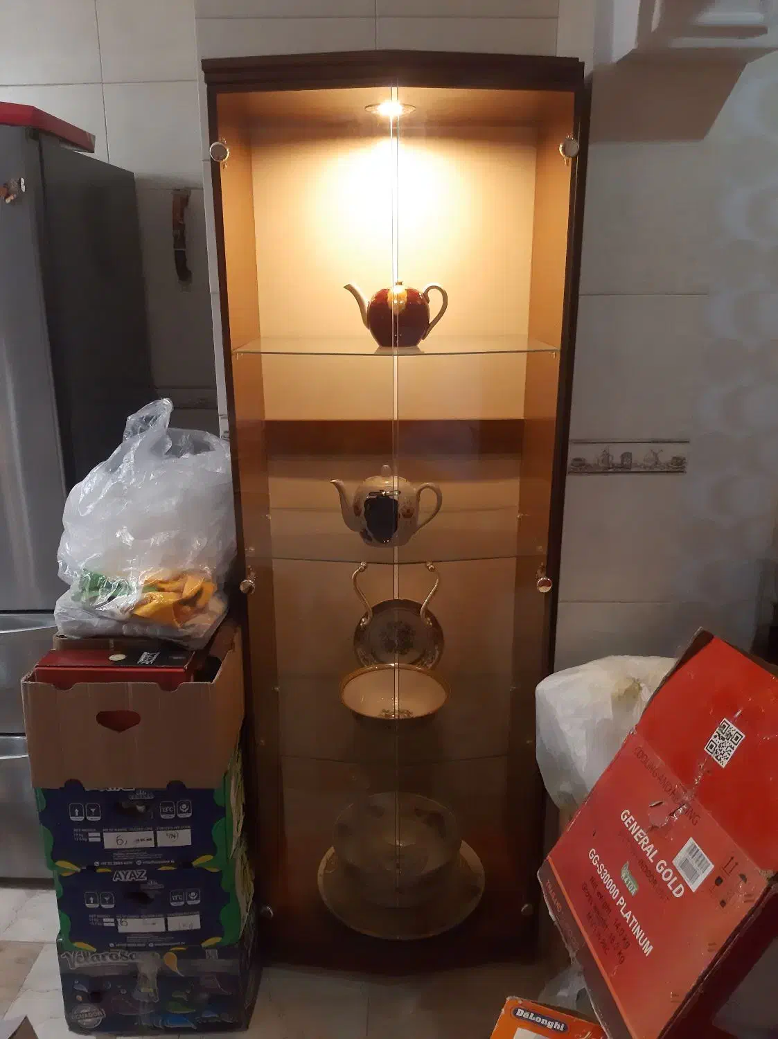 بوفه ویترین چوبی|بوفه، ویترین، کنسول|تهران, حبیب الله|دیوار