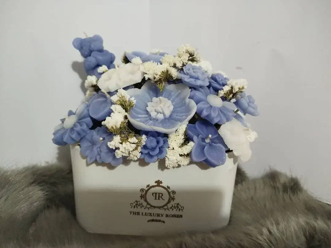 باکس گل جنس شمعی و سنگ مصنوعی|گل مصنوعی|الیگودرز, |دیوار