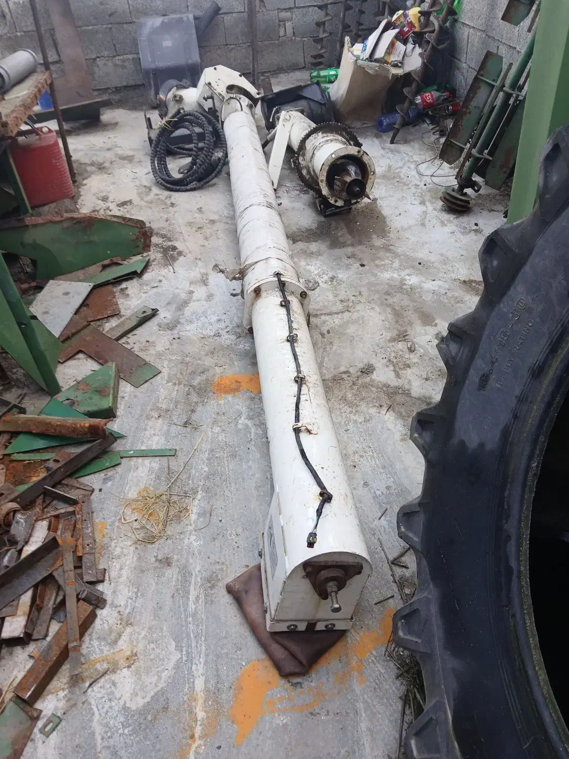 لوله بلند کمباین زنجیری|ماشین‌آلات صنعتی|سورک, |دیوار