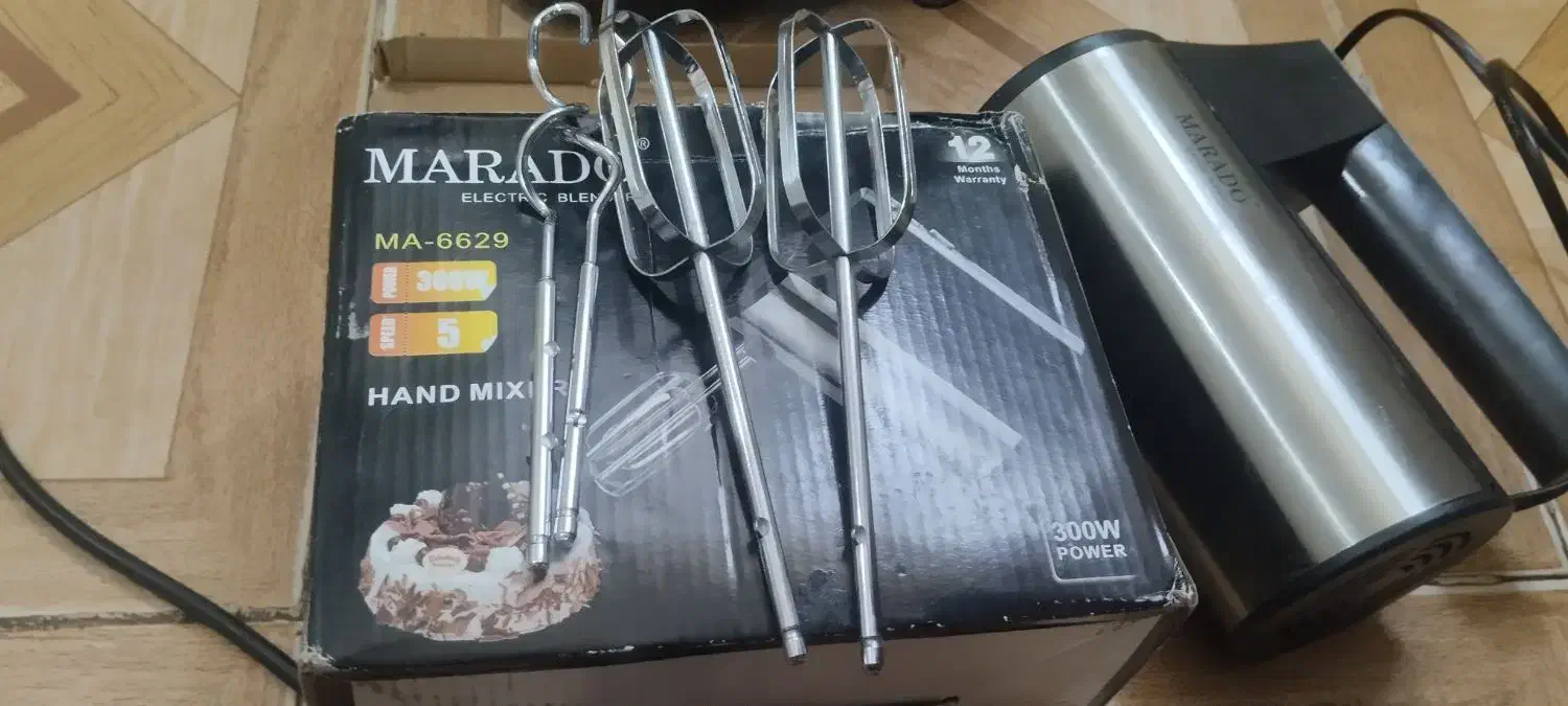 فروش  همزن ساده و سرخ کن مکسیمان|اجاق گاز و لوازم برقی پخت‌وپز|توکهور, |دیوار