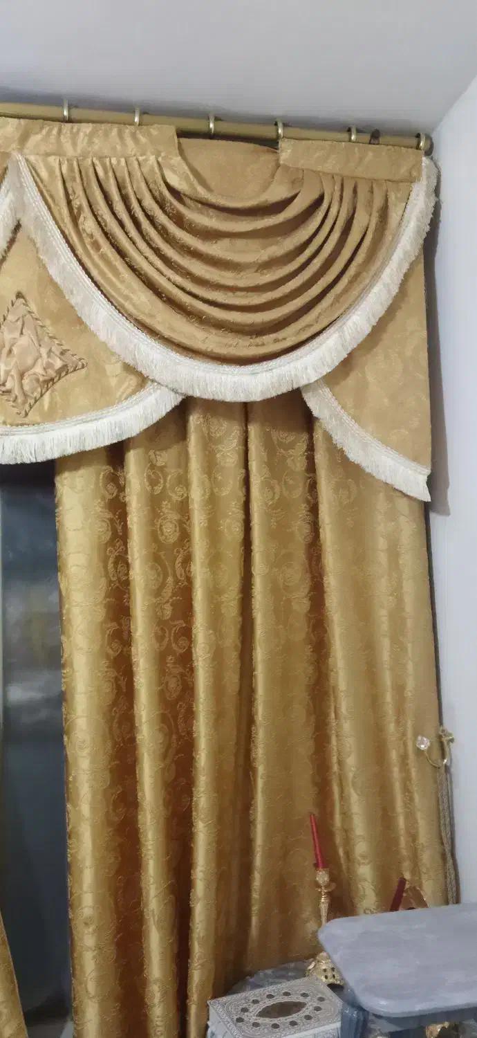 پرده اطاق|پرده، رانر، رومیزی|فارسان, |دیوار