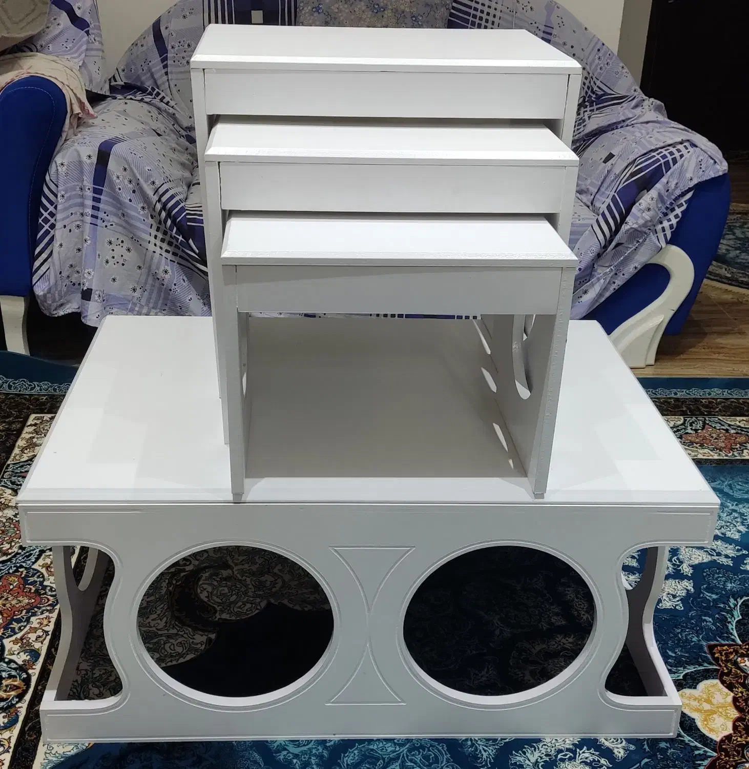 جلو مبلی و عسلی|مبلمان خانگی و میز عسلی|رشت, کوی مهر|دیوار