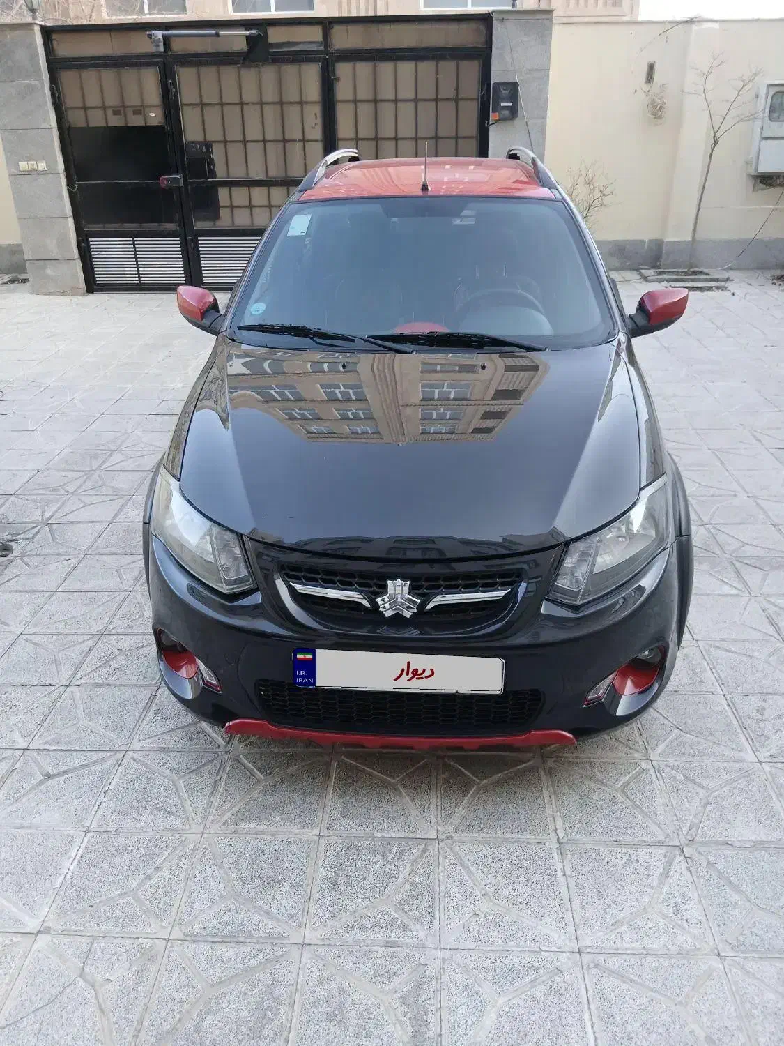 کوییک مشکی قرمز آر|خودرو سواری و وانت|مشهد, جاهد شهر|دیوار