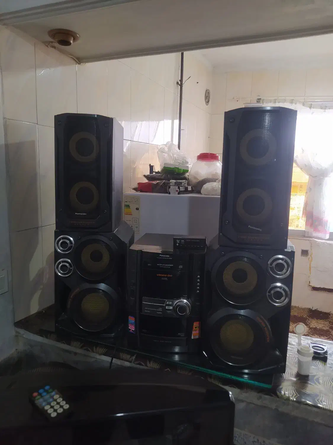 ضبط وساب بوفه پاناسونیک7000 درحد|سیستم صوتی خانگی|ساری, |دیوار