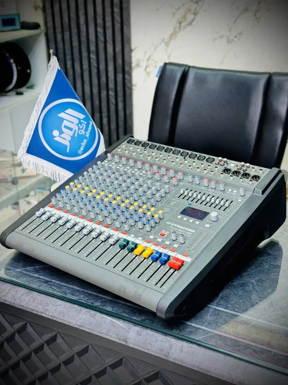 پاورمیکسر دایناکورد3سری 1000گرید1 آمپیلی فایر اکو|سیستم صوتی خانگی|قم, چهار مردان|دیوار