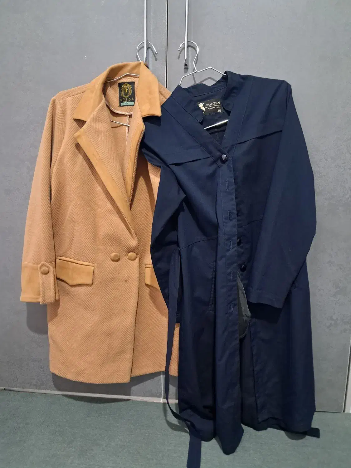 یک عدد پالتو و یک عدد مانتو|لباس|بهبهان, |دیوار