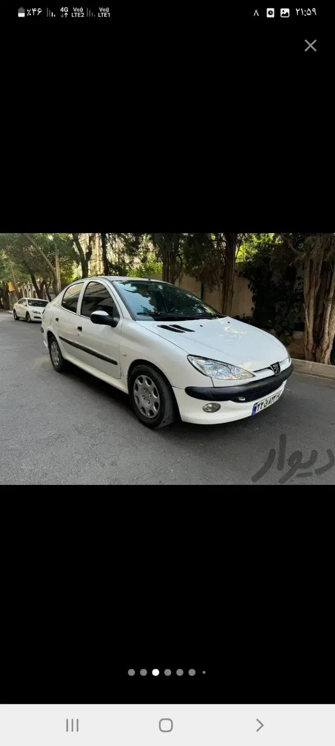 ۲۰۶ اس دی ۹۰|خودرو سواری و وانت|چهارباغ, |دیوار