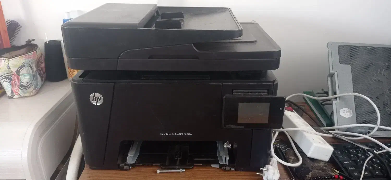 پرینتر رنگی لیزری مدل HP Color LaserJet M177fw|پرینتر، اسکنر، کپی، فکس|قم, حنیف نژاد|دیوار