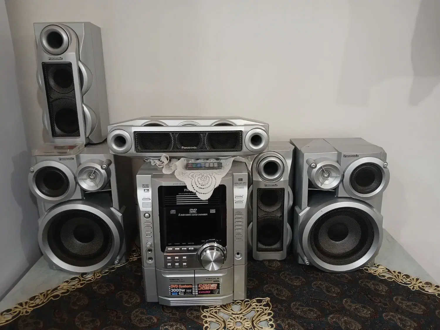 ضبط صوت پاناسونیک|سیستم صوتی خانگی|شهرکرد, |دیوار