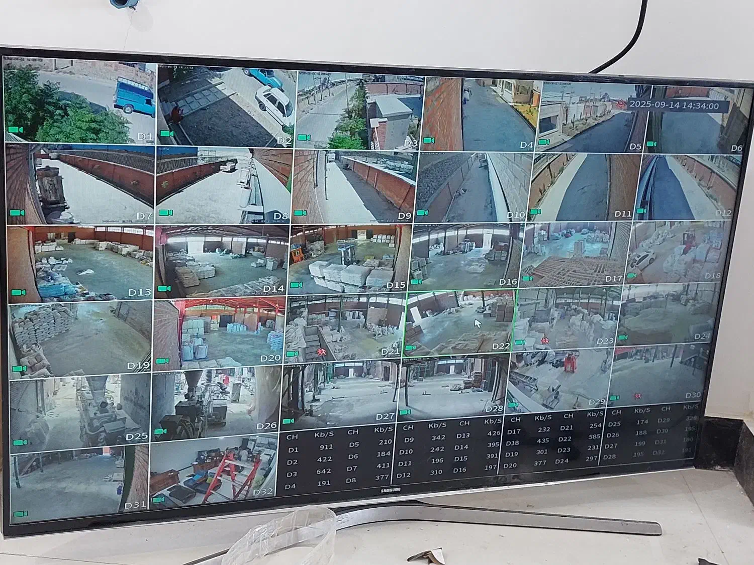 فروش و نصب دوربین مداربسته و دزدگیر اماکن|دوربین مداربسته|پرند, فاز ۱|دیوار