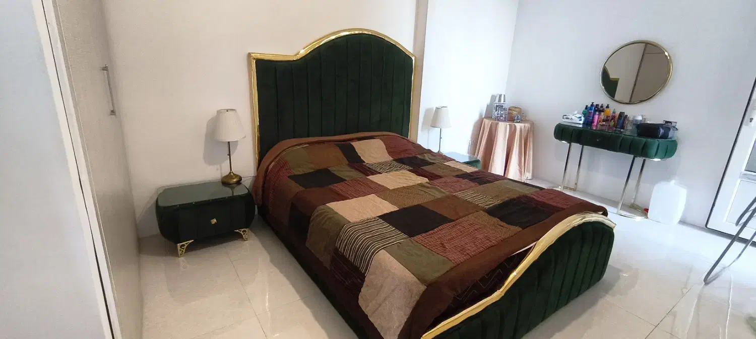 تخت دو نفره مخمل|تخت و سرویس خواب|آمل, |دیوار