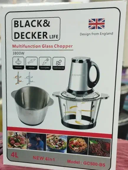 خردکن دو کاسه دو تیغه بلک اندکر|خردکن، آسیاب، غذاساز|رشت, نظری|دیوار